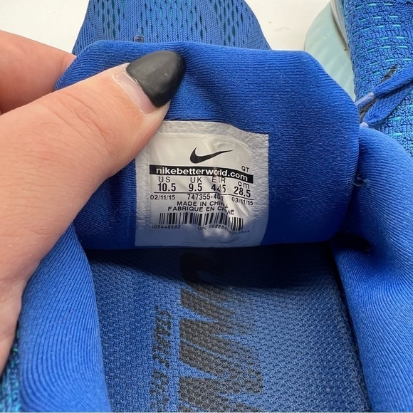 Nike LunarGlide 7 Game Royal Sneakers - Picture 9 of 9